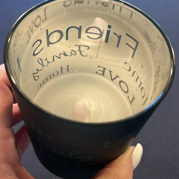 Flameless candle votive. Requires 2 AA batteries. Teal colored glass votive - Picture 4 of 8